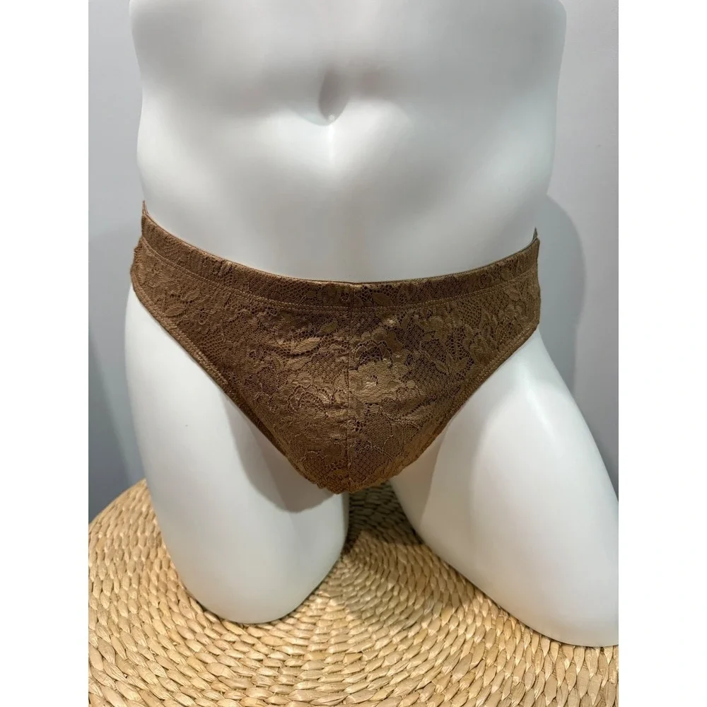 NEW Cosabella Never Say Never Men's Lace G-String Quattro size M